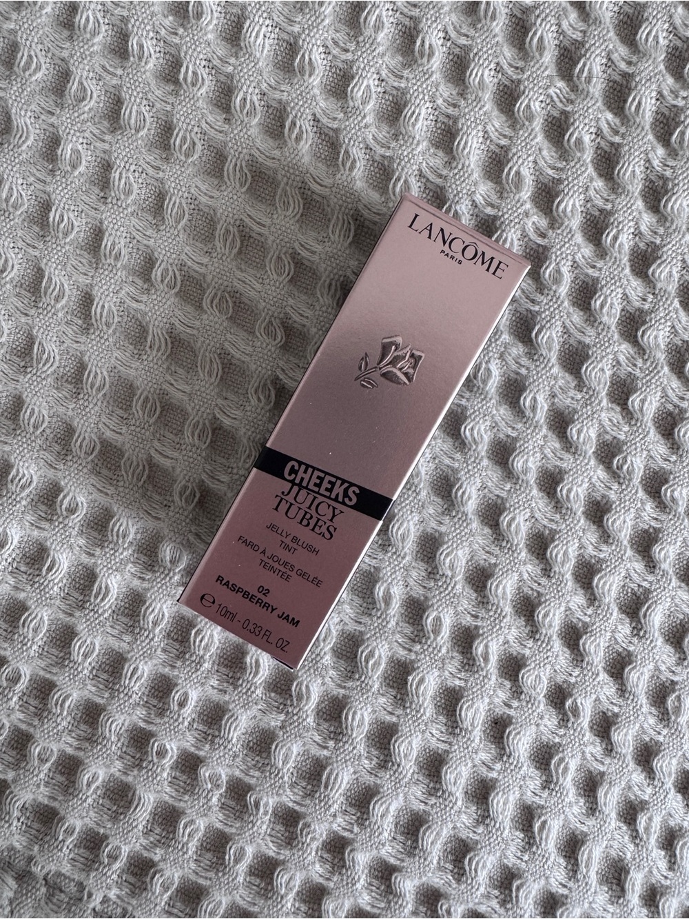 New Lancôme Cheeks Juicy Tubes Jelly Blush - Raspberry Jam